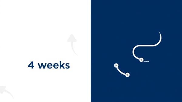A split visual contrasting a fast 4-week MVP sprint against a longer 16-week build timeline