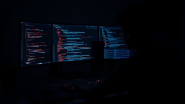 A developer working with AI coding tools to accelerate MVP development