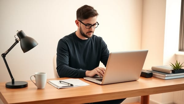 A founder reviewing revenue data and customer signals instead of a pitch deck